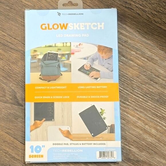 Tech Rebellion Glow Sketch LED Drawing Pad - Picture 3 of 3